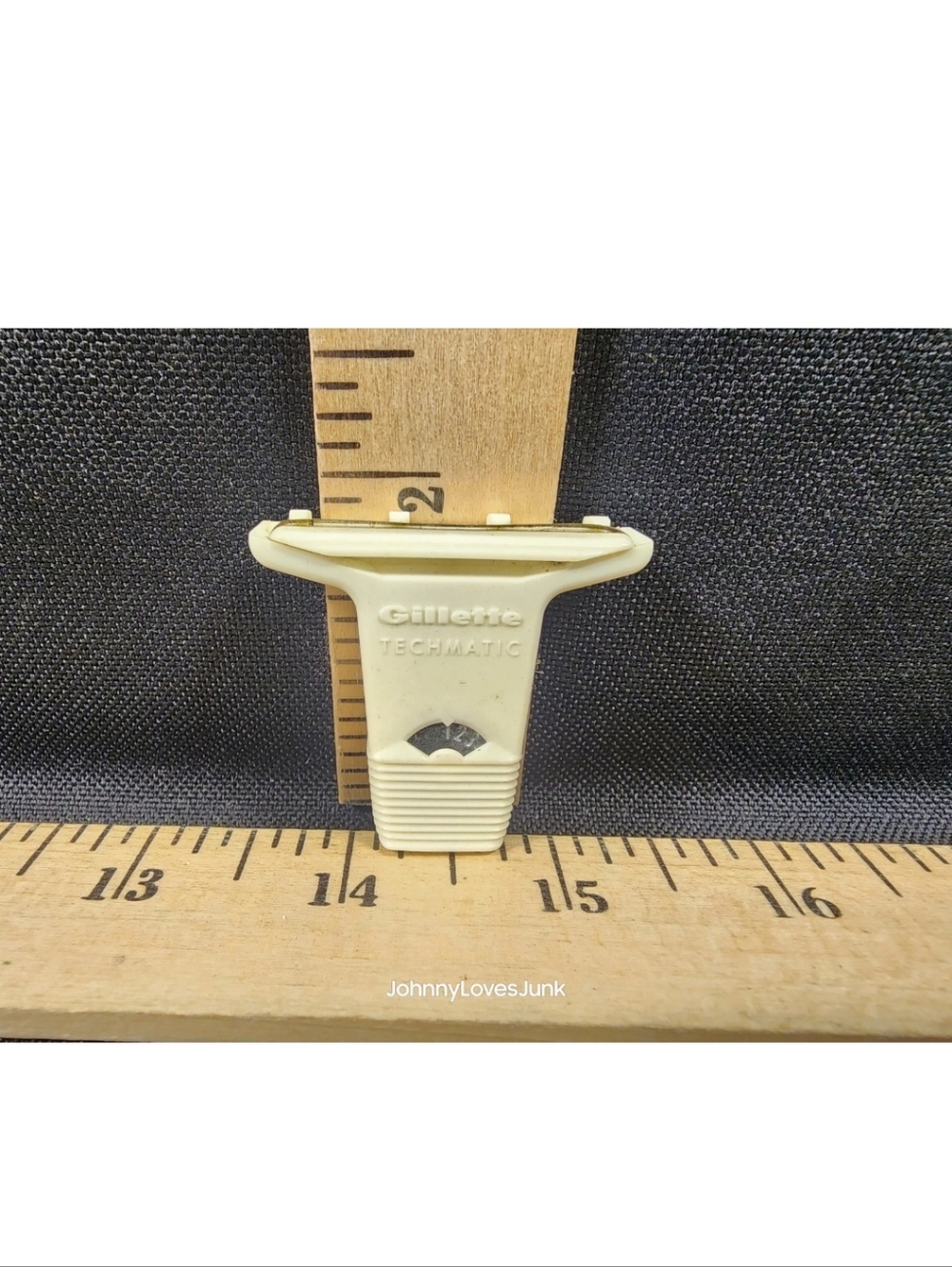 Vintage Gillette Techmatic Razor Head NOS Shape Works Adjusts